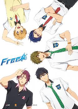 Free! Wall Scroll - Rin, Haruka, Makoto, Rei & Nagisa