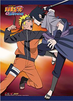 Naruto Wall Scroll - Naruto VS Sasuke