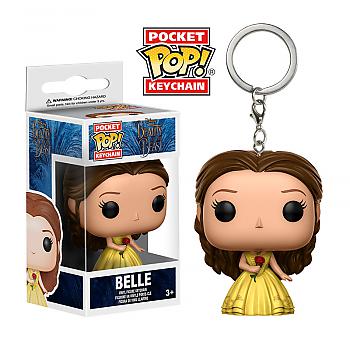 Beauty and the Beast Movie Pocket POP! Key Chain - Belle Gown Rose (Disney)