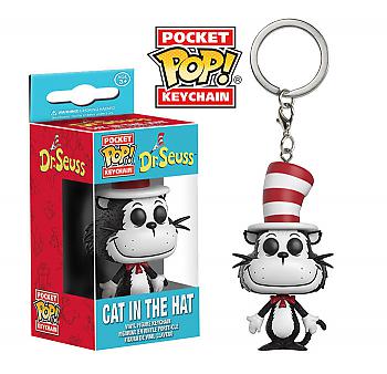 Dr. Seuss Pocket POP! Key Chain - Cat in the Hat