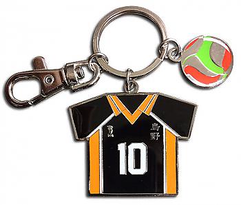 Haikyu!! Key Chain - Number 10 Team Uniform