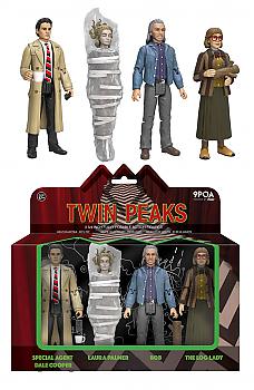 Twin Peaks Action Figure - Special Agent Dale Cooper, Laura Palmer, The Log Lady and Bob (4-pack)