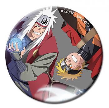 Naruto Shippuden 1.25'' Button - Naruto & Jiraiya