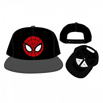 Spiderman Cap - Ultimate Spiderman Black Snapback