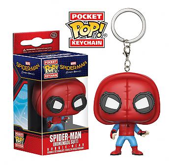 Spiderman Homecoming Pocket POP! Key Chain - Spiderman (Homemade Suit)