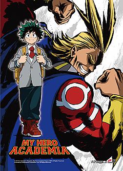 My Hero Academia Wall Scroll - Deku & All Might