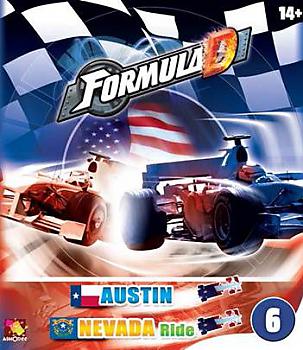 Formula D Board Game: Expansion 6 - Austin/Nevada Ride