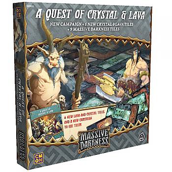 Massive Darkness Board Game: A Quest of Crystal and Lava