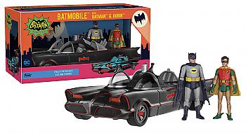 Batman '66 Action Figure - Batman w/ Batmobile