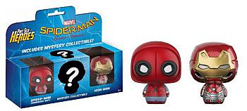 Spiderman Homecoming Pint Size Heroes - Homemade Suit Spiderman and IronMan Series 1 Figure (3-Pack)