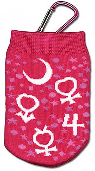 Sailor Moon Phone Bag - Inner Scouts Symbols Knitted