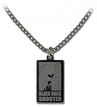 Black Rock Shooter Necklace - BRS Rectangle