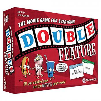 Double Feature Card Game: The Movie Game For Everyone