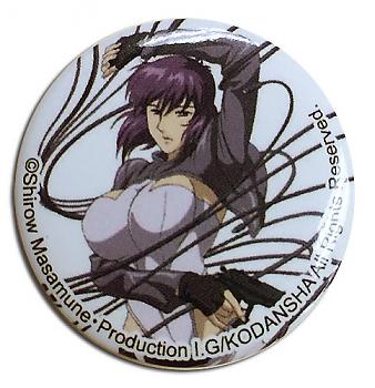 Ghost in the Shell Button - Motoko w/ Cables