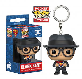 Superman Pocket POP! Key Chain - Clark Kent