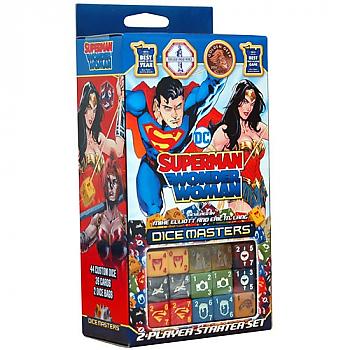 DC Dice Masters Board Game - Superman and Wonder Woman Starter Set