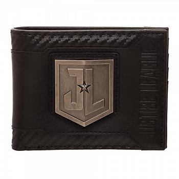 Justice League Movie Bifold Wallet - Logo Black
