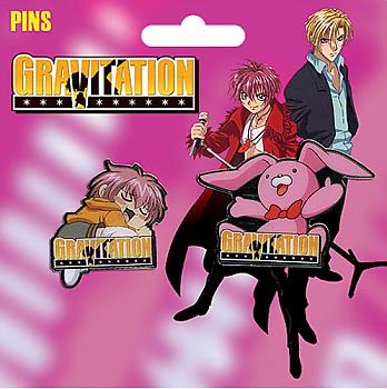 Gravitation Pins - Shuichi and Kumagoro (Set of 2)