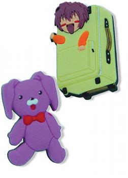 Gravitation Pins - Suitcase and Kumagoro (Set of 2)