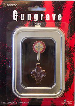Gungrave Pins - Cross and Graves (Set of 2)