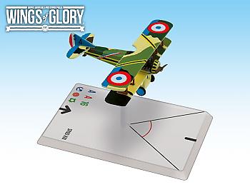 Wings of Glory Board Game - 3x3 Spad XIII Coadou