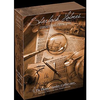 Sherlock Holmes Board Game - Consulting Detective - The Thames Murders and Other Cases (stand alone)