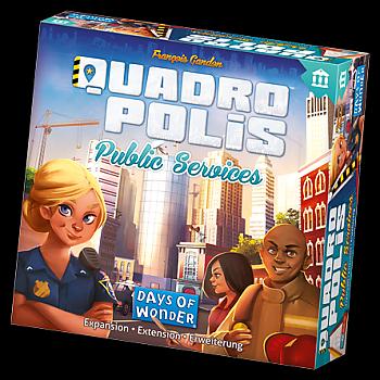 Quadropolis Board Game - Public Services Expansion
