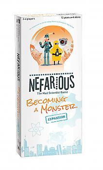 Nefarious Board Game - Becoming A Monster Expansion