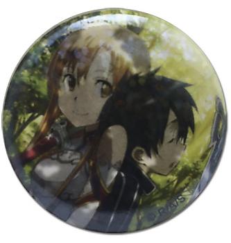 Sword Art Online 1.25" Button - Asuna & Sleeping Kirito 