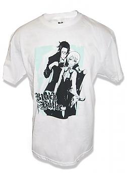 Black Butler 2 T-Shirt - Claude and Alois (L)