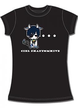 Black Butler T-Shirt - Ciel Cow Phantomhive (Junior L)