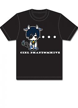 Black Butler T-Shirt - Ciel Cow Phantomhive (S)