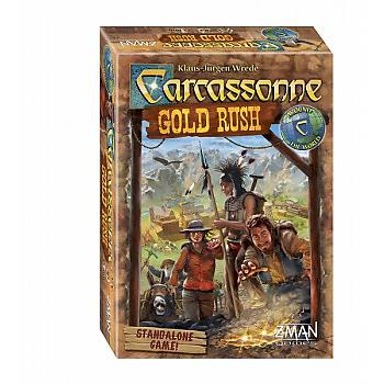 Carcassonne Board Game - Gold Rush (stand alone)