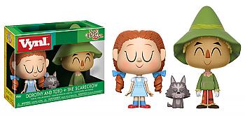 Wizard of Oz Vynl. Figure - Dorothy & Scarecrow (2-Pack)