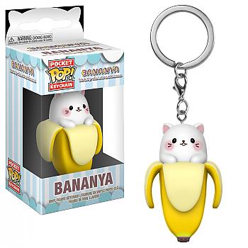 Bananya Pocket POP! Key Chain - Bananya