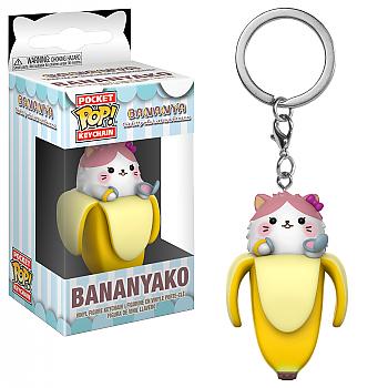 Bananya Pocket POP! Key Chain - Bananyako