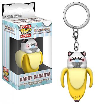 Bananya Pocket POP! Key Chain - Daddy Bananya