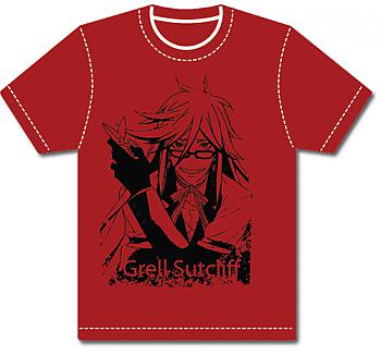 Black Butler T-Shirt - Grell with Scissors (L)
