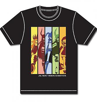 Black Rock Shooter T-Shirt - Girls Rainbow Panel (S)