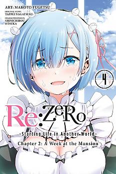 RE:Zero Chapter 2 Manga Vol. 4: A Week at the Mansion (Starting Life in Another World)