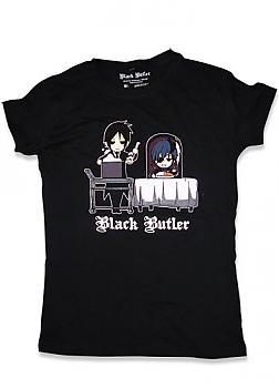 Black Butler T-Shirt - Group Eating (Junior S)
