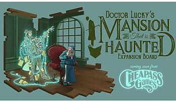 Kill Doctor Lucky Board Game - Doctor Lucky`s Mansion that is Haunted Expansion Board