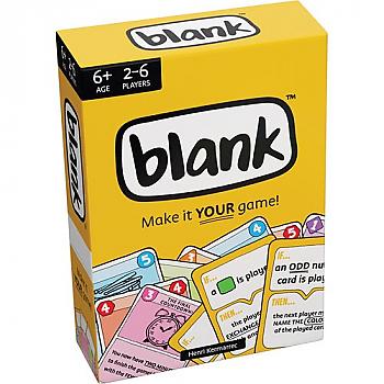 Blank Card Game 