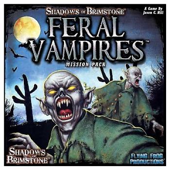 Shadows of Brimstone Board Game - Feral Vampires Mission Pack