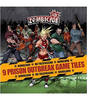 Zombicide Board Game - Prison Outbreak Tile Pack (9 Double Sided)