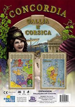 Concordia Board Game - Gallia and Corsica Expansion