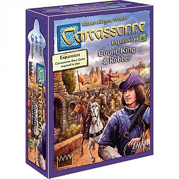 Carcassonne Board Game - Expansion 6 - Count/King/Robber