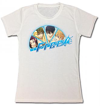 Free! T-Shirt - Haruka, Makoto, Nagisa & Rin (Junior S)