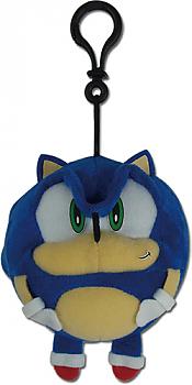 Sonic Key Chain - Sonic Ball Plastic Fastener