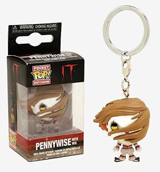 Stephen King's It Remake Pocket POP! Key Chain - Pennywise (Wig)